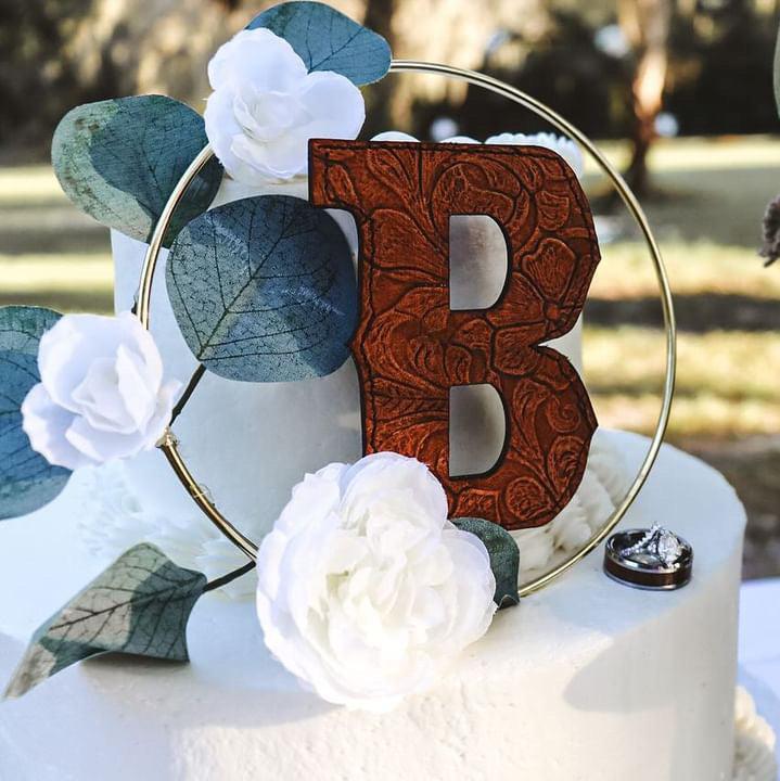 Letter Cake Topper