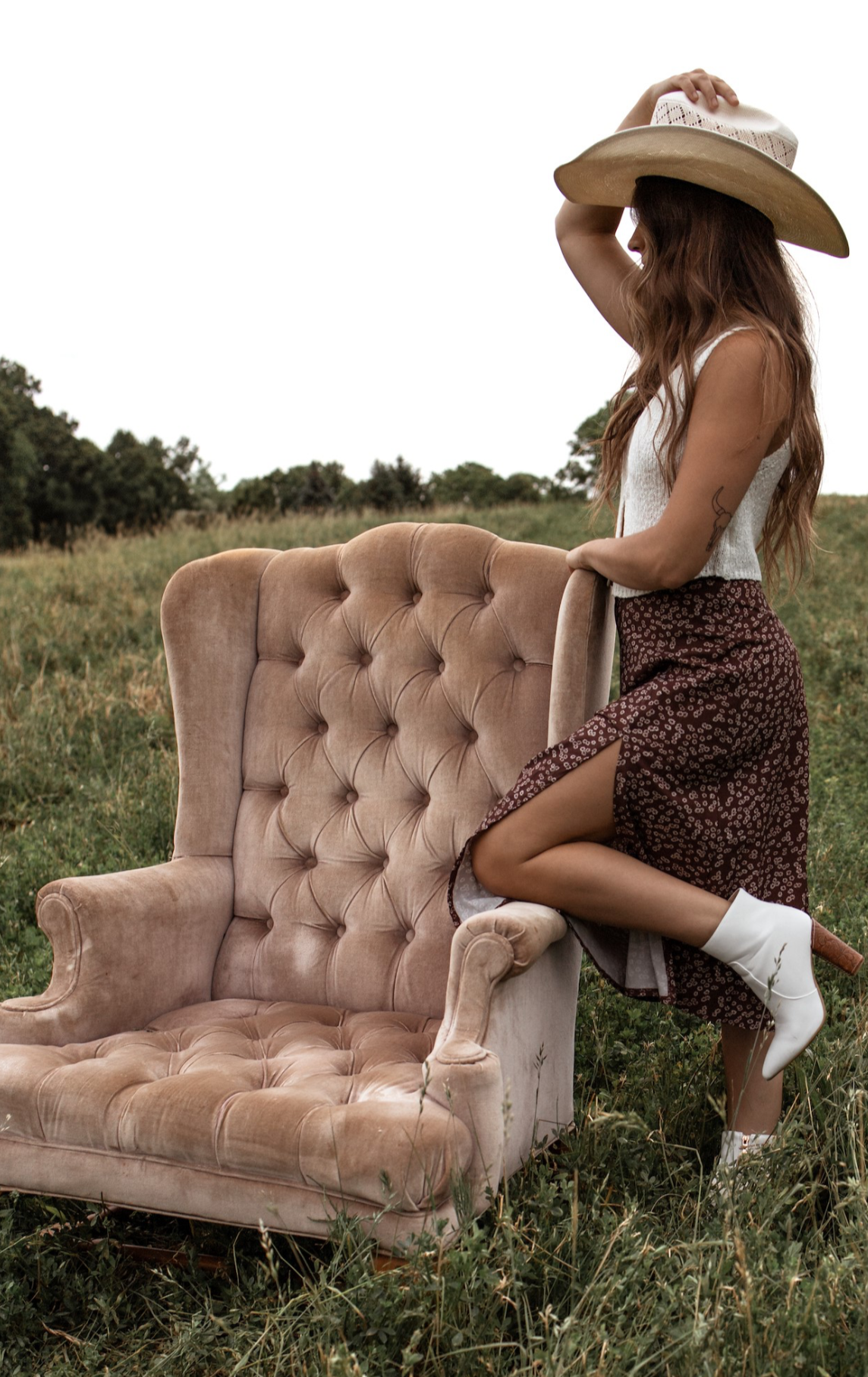 White western booties