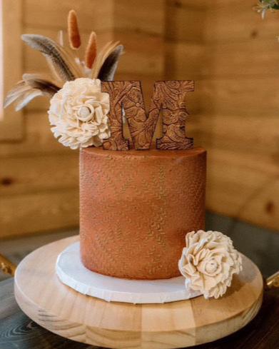 Letter Cake Topper