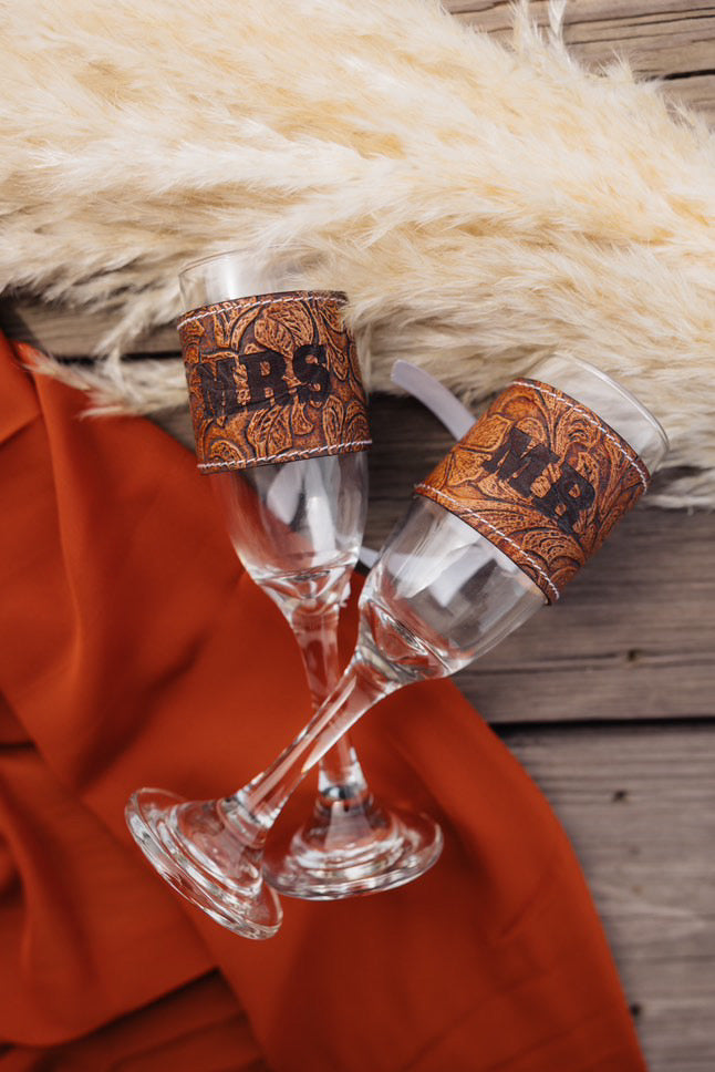 Champagne glass set