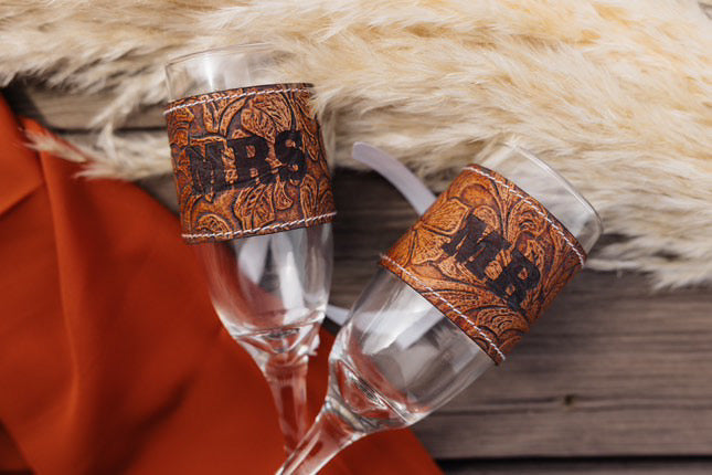 Champagne glass set