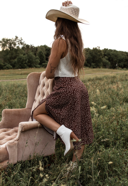 White western booties